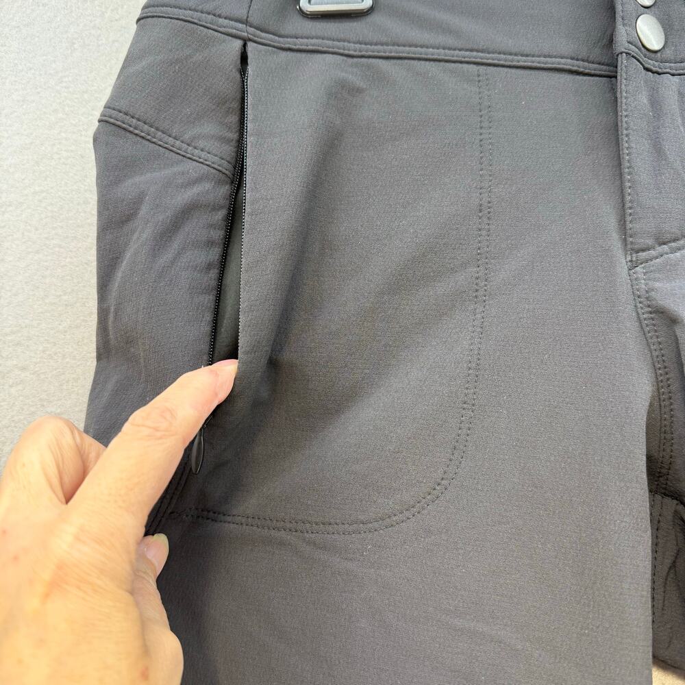 Kuhl Transcendr Skinny Hiking Pants Women's 4 Short Black Ankle Zip - Picture 6 of 16